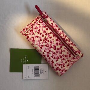 Kate Spade Pink Heart Wallet